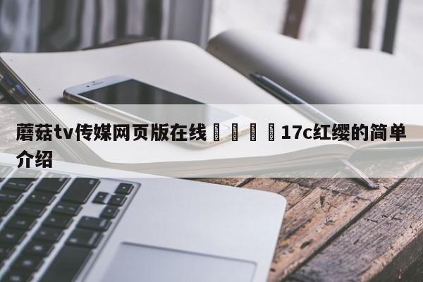 蘑菇tv传媒网页版在线🌈17c红缨的简单介绍